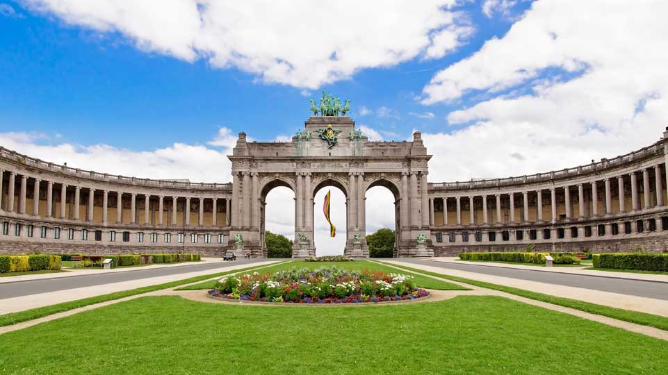 Parc du Cinquantenaire, Brussels, Belgium